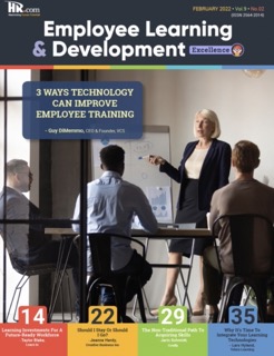 VCS cover feature on HR.com Employee Learning and Development magazine 